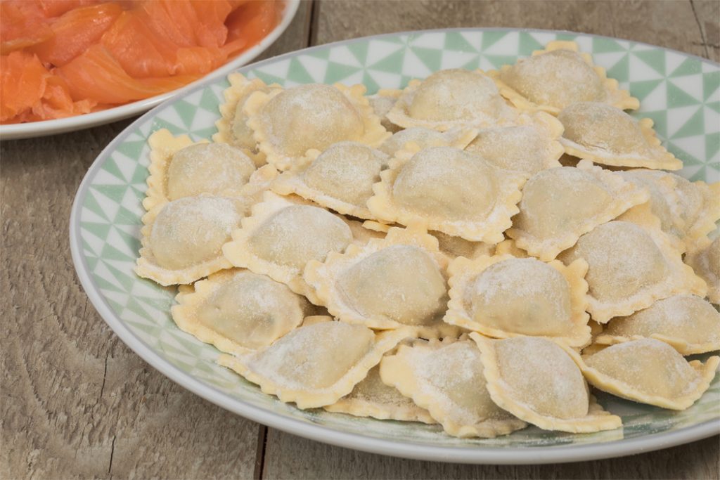 Ravioli Al Salmone Pastificio Novella