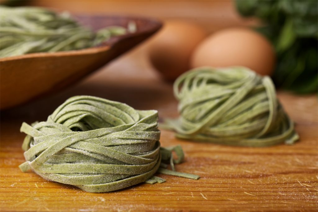 Fettuccine agli Spinaci