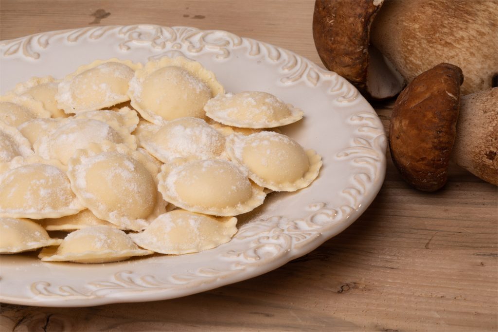 Ravioli ai Funghi Porcini