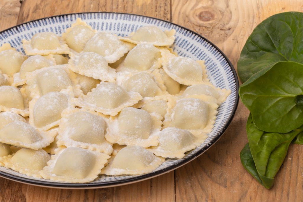 Ravioli di Magro senza Aglio