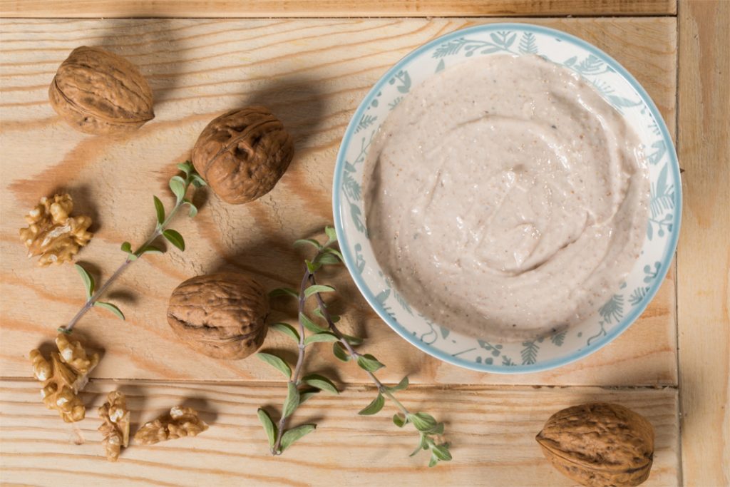 Salsa di Noci senza Aglio